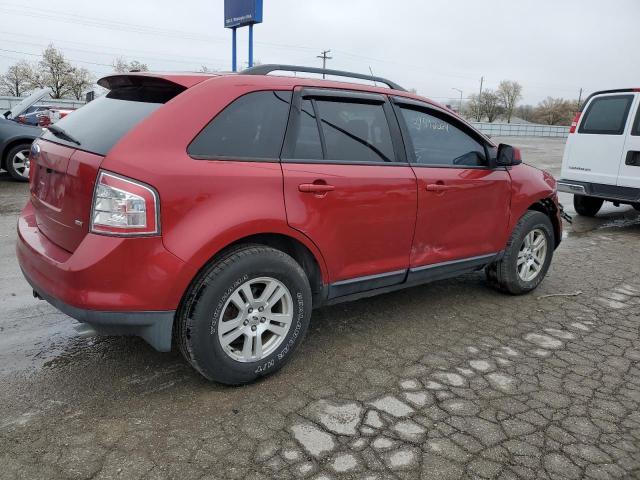 2FMDK48C57BB20088 - 2007 FORD EDGE SEL MAROON photo 3