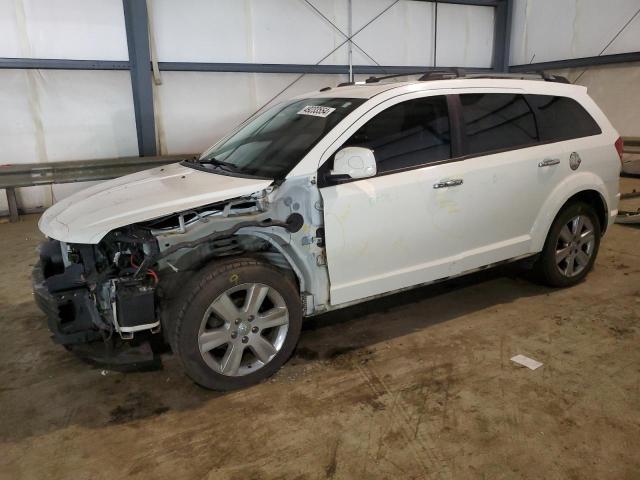 3D4PH9FV5AT211474 - 2010 DODGE JOURNEY R/T WHITE photo 1