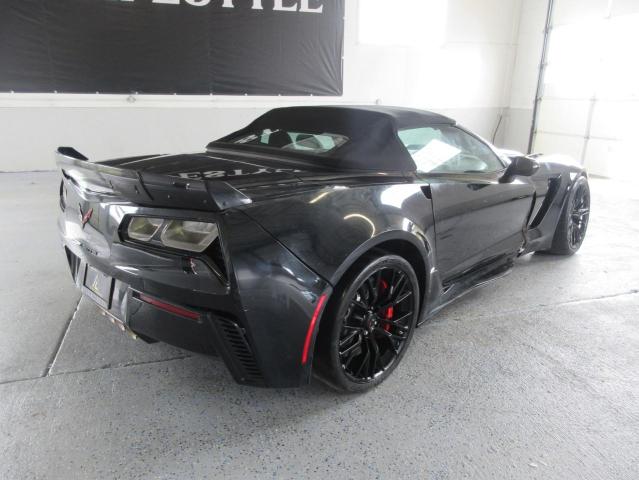 1G1YU3D60H5603836 - 2017 CHEVROLET CORVETTE Z06 3LZ BLACK photo 3