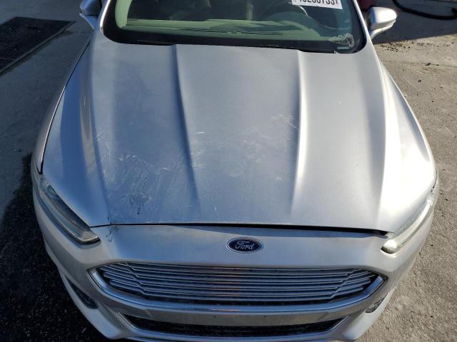 3FA6P0D91ER175398 - 2014 FORD FUSION TITANIUM SILVER photo 11