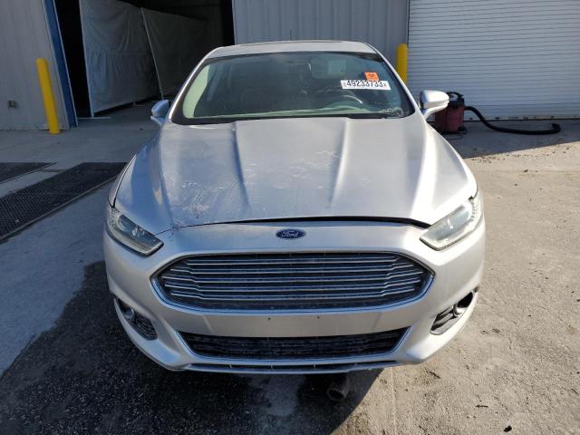 3FA6P0D91ER175398 - 2014 FORD FUSION TITANIUM SILVER photo 5