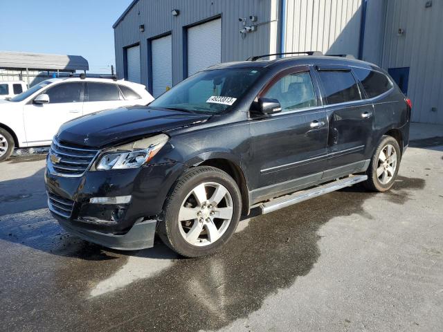 1GNKRJKD9FJ150154 - 2015 CHEVROLET TRAVERSE LTZ BLACK photo 1