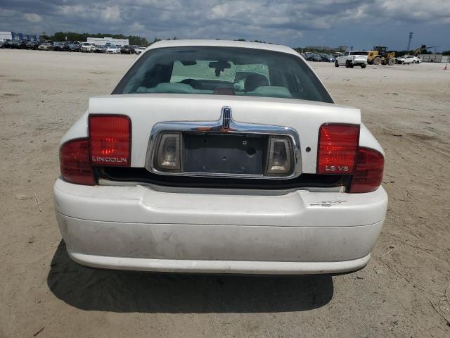 1LNHM87A32Y703614 - 2002 LINCOLN LS WHITE photo 6