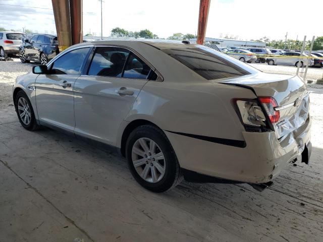 1FAHP2DW8BG135560 - 2011 FORD TAURUS SE WHITE photo 2