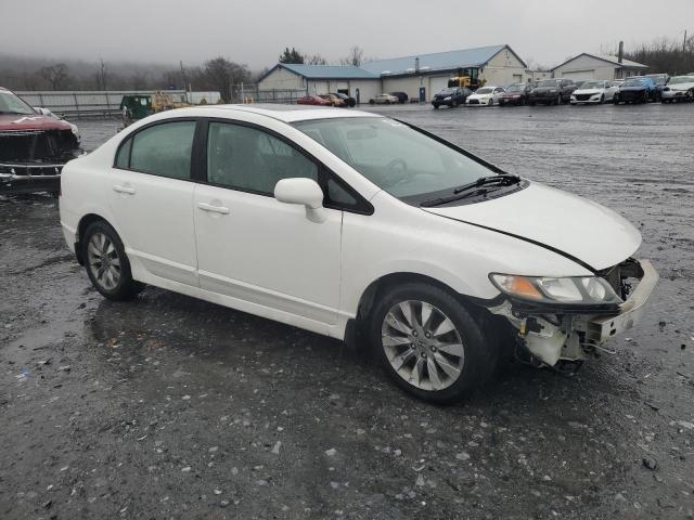 2HGFA1F82AH550759 - 2010 HONDA CIVIC EX WHITE photo 4