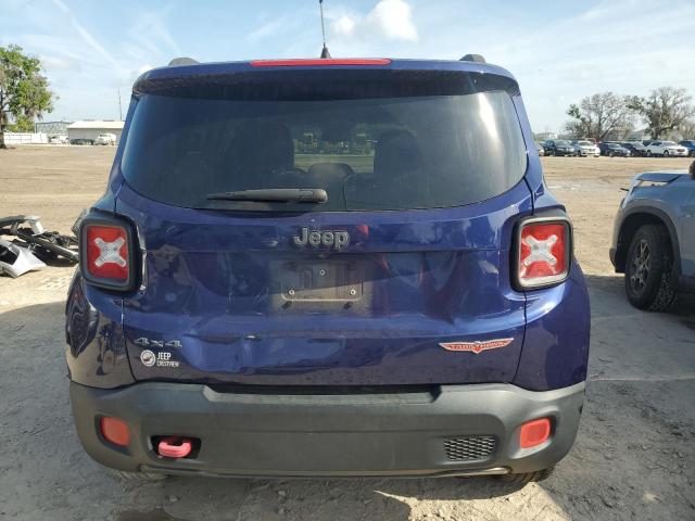 ZACCJBCT8GPD78132 - 2016 JEEP RENEGADE TRAILHAWK BLUE photo 6