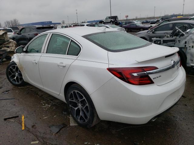 2G4GL5EX8H9189132 - 2017 BUICK REGAL SPORT TOURING WHITE photo 2