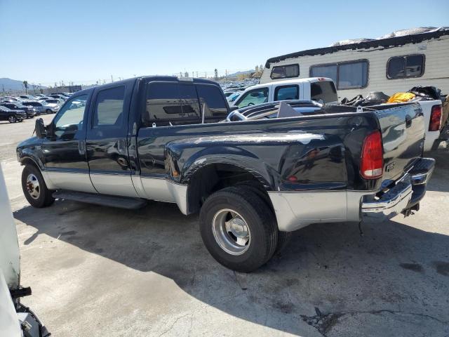 1FTWW32S5YED30286 - 2000 FORD F350 SUPER DUTY BLACK photo 2