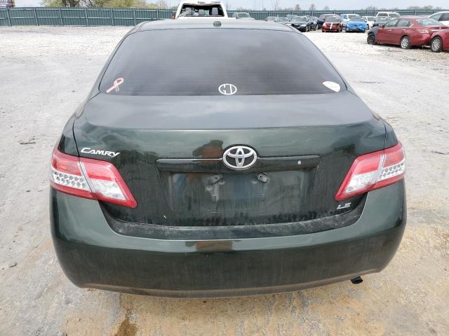 4T4BF3EK3AR081378 - 2010 TOYOTA CAMRY BASE GREEN photo 6