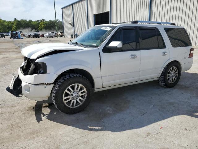 1FMJU2A59CEF20005 - 2012 FORD EXPEDITION LIMITED WHITE photo 1