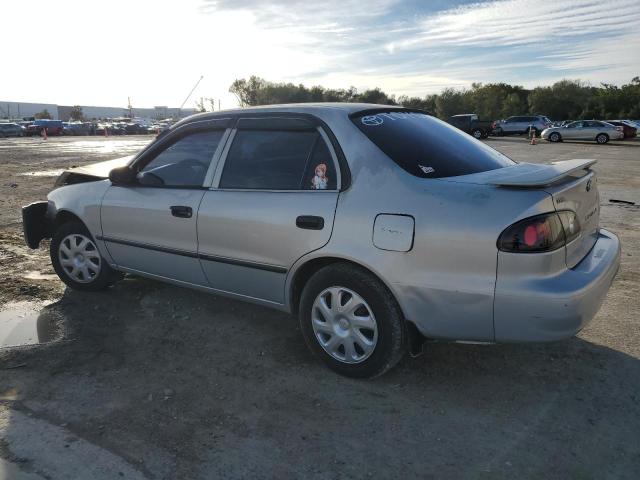 1NXBR12E4YZ304008 - 2000 TOYOTA COROLLA VE SILVER photo 2