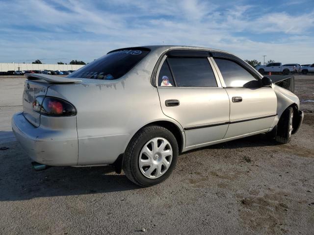 1NXBR12E4YZ304008 - 2000 TOYOTA COROLLA VE SILVER photo 3