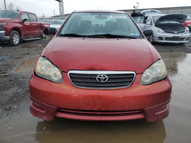 1NXBR32E96Z607391 - 2006 TOYOTA COROLLA CE RED photo 5