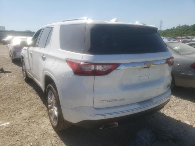 1GNEVJKW0KJ226946 - 2019 CHEVROLET TRAVERSE HIGH COUNTRY WHITE photo 3