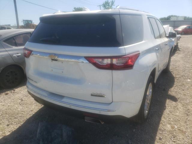 1GNEVJKW0KJ226946 - 2019 CHEVROLET TRAVERSE HIGH COUNTRY WHITE photo 4