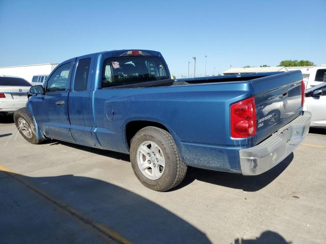 1D7HE42K75S218285 - 2005 DODGE DAKOTA SLT BLUE photo 2