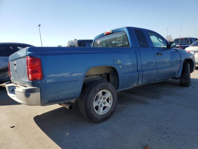 1D7HE42K75S218285 - 2005 DODGE DAKOTA SLT BLUE photo 3