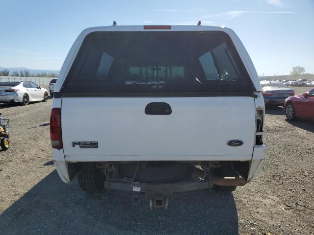 1FTNX21F5XED58322 - 1999 FORD F250 SUPER DUTY WHITE photo 6