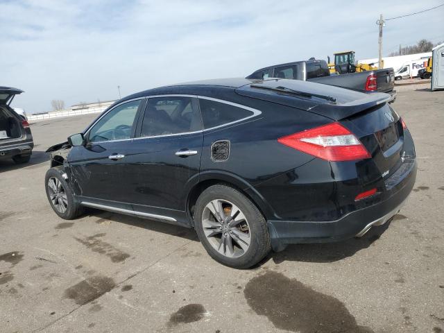 5J6TF2H5XFL001133 - 2015 HONDA CROSSTOUR EXL შავი ფოტო 2