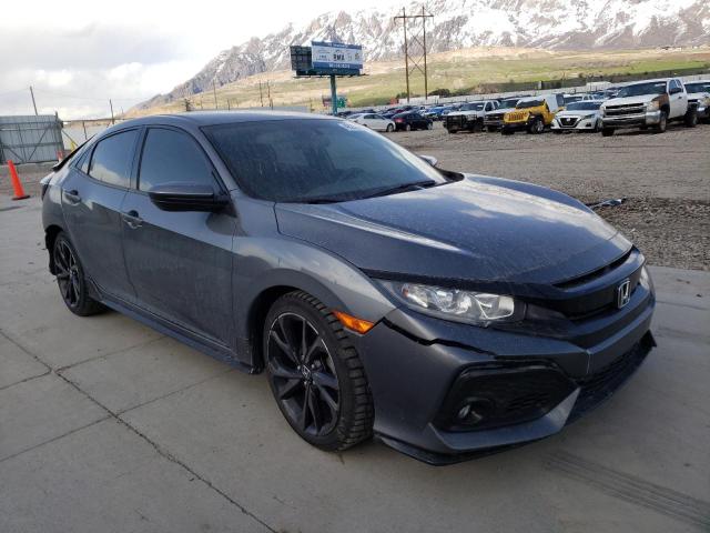 SHHFK7H44JU233496 - 2018 HONDA CIVIC SPORT 灰色 照片 4