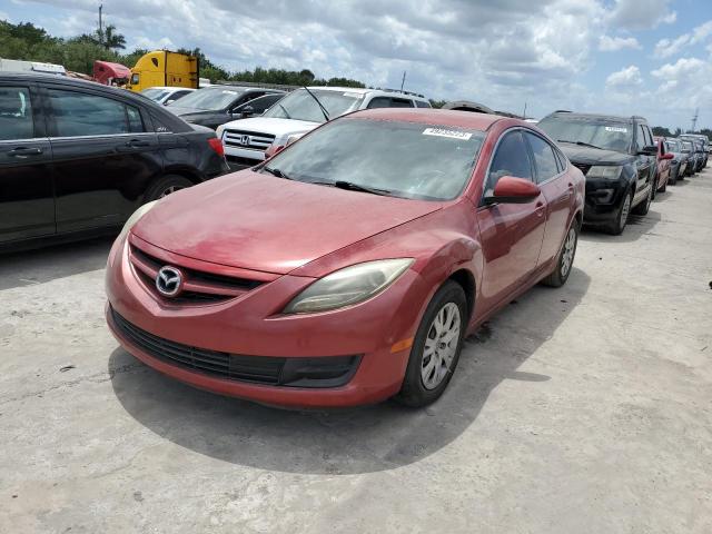 1YVHZ8BH1B5M00109 - 2011 MAZDA 6 I BURGUNDY photo 1