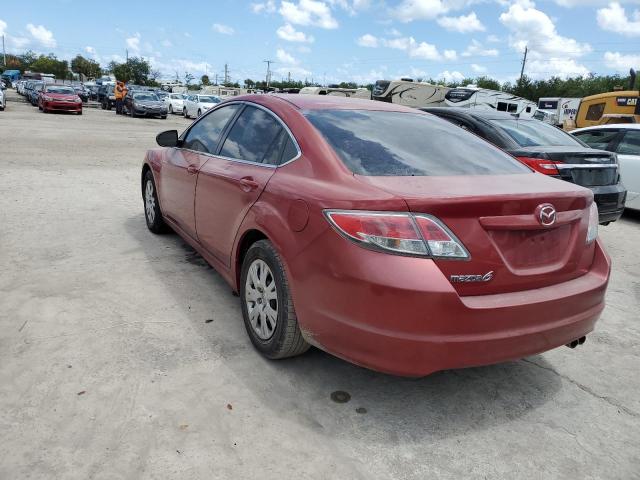 1YVHZ8BH1B5M00109 - 2011 MAZDA 6 I BURGUNDY photo 2