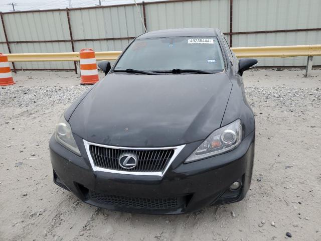 JTHBF5C26C5182228 - 2012 LEXUS IS 250 BLACK photo 5