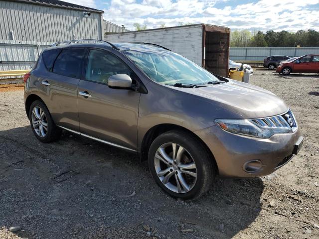 JN8AZ18W19W148987 - 2009 NISSAN MURANO S BROWN photo 4