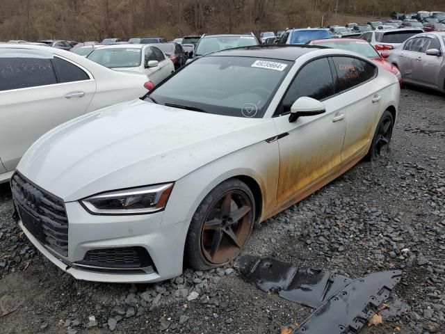 WAUENCF50JA136178 - 2018 AUDI A5 PREMIUM PLUS S-LINE WHITE photo 1