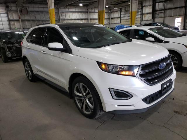 2FMTK4AP3FBB93645 - 2015 FORD EDGE SPORT WHITE photo 4