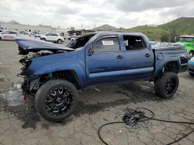 5TEJU62N67Z431277 - 2007 TOYOTA TACOMA DOUBLE CAB PRERUNNER BLUE photo 1