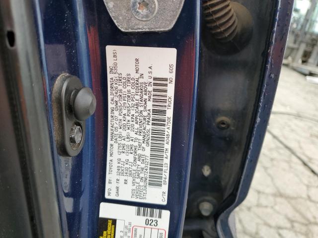 5TEJU62N67Z431277 - 2007 TOYOTA TACOMA DOUBLE CAB PRERUNNER BLUE photo 12