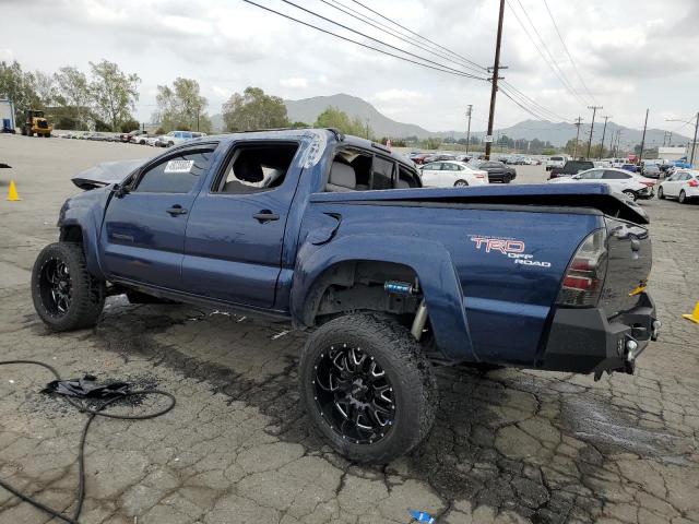 5TEJU62N67Z431277 - 2007 TOYOTA TACOMA DOUBLE CAB PRERUNNER BLUE photo 2