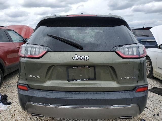 1C4PJMDX5KD166309 - 2019 JEEP CHEROKEE LIMITED GREEN photo 6