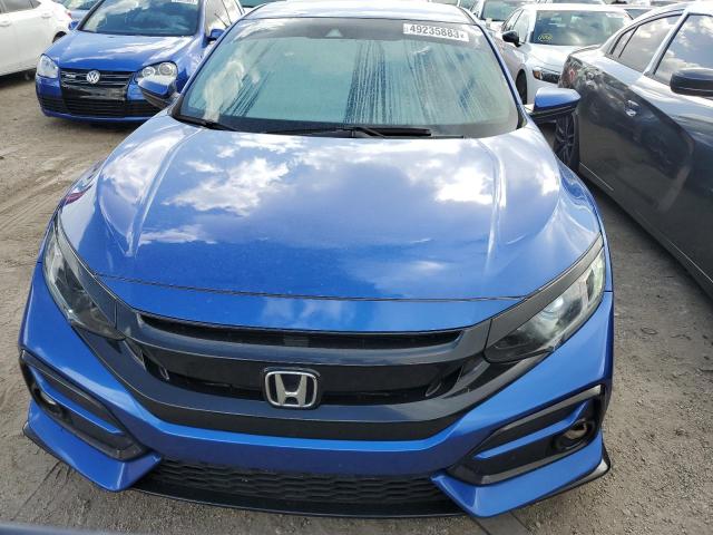 SHHFK7G40LU209751 - 2020 HONDA CIVIC SPORT BLUE photo 5