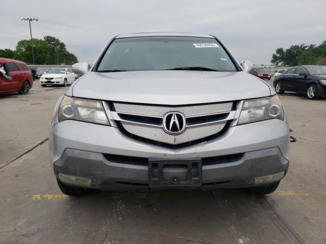 2HNYD28629H522952 - 2009 ACURA MDX TECHNOLOGY SILVER photo 5