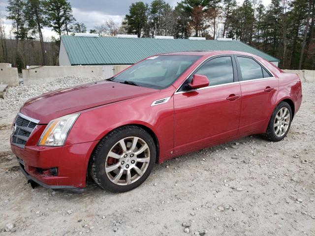 1G6DT57V480186891 - 2008 CADILLAC CTS HI FEATURE V6 RED photo 1