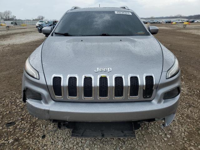 1C4PJMDS4FW599411 - 2015 JEEP CHEROKEE LIMITED SILVER photo 5