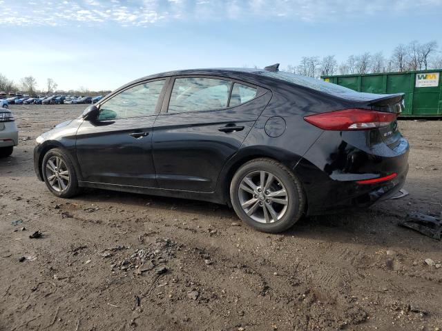 KMHD84LF5HU206254 - 2017 HYUNDAI ELANTRA SE BLACK photo 2