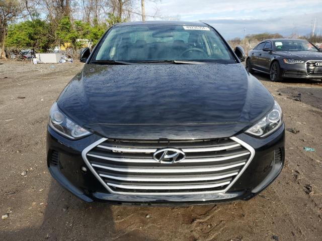 KMHD84LF5HU206254 - 2017 HYUNDAI ELANTRA SE BLACK photo 5