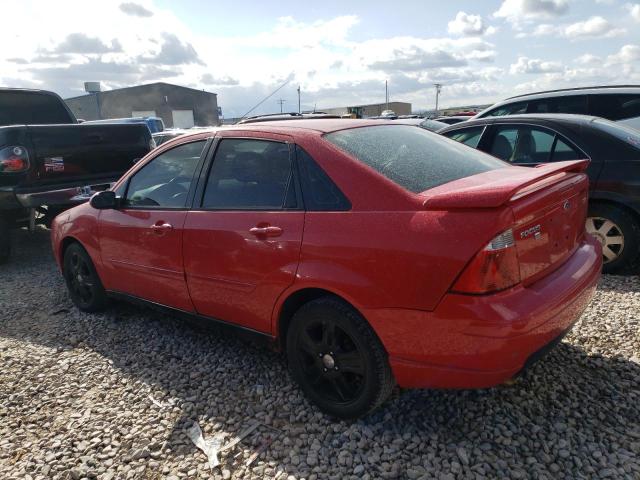 1FAHP38Z45W158693 - 2005 FORD FOCUS ZX4 ST RED photo 2