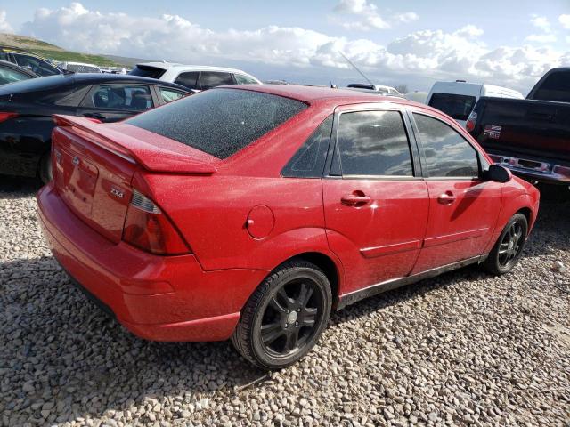 1FAHP38Z45W158693 - 2005 FORD FOCUS ZX4 ST RED photo 3