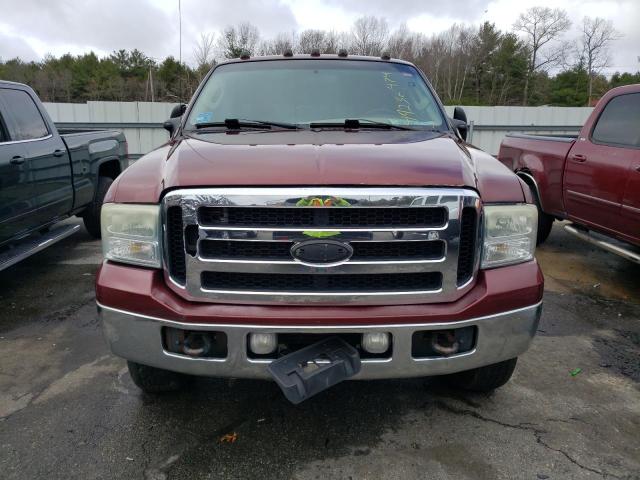 1FTSX21P26EA05708 - 2006 FORD F250 SUPER DUTY RED photo 5