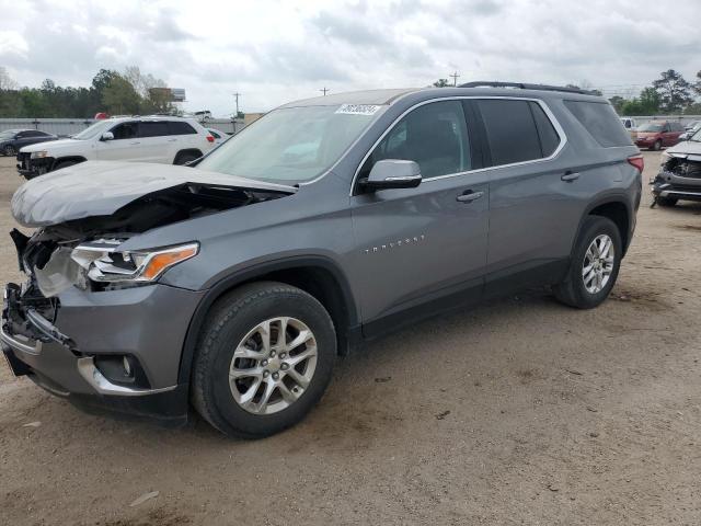 1GNERGKWXKJ299331 - 2019 CHEVROLET TRAVERSE LT GRAY photo 1