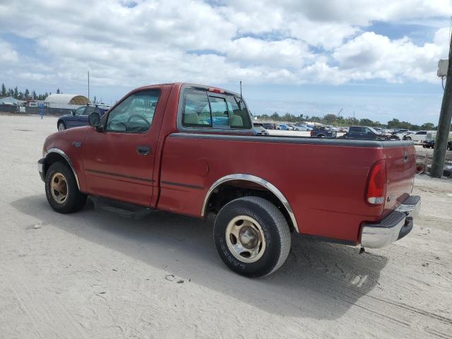 1FTRF17202NA01609 - 2002 FORD F150 RED photo 2