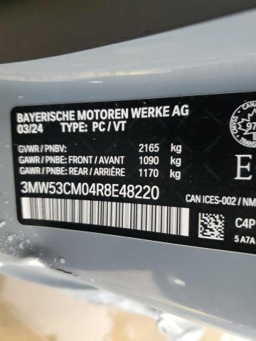 3MW53CM04R8E48220 - 2024 BMW M240XI GRAY photo 12