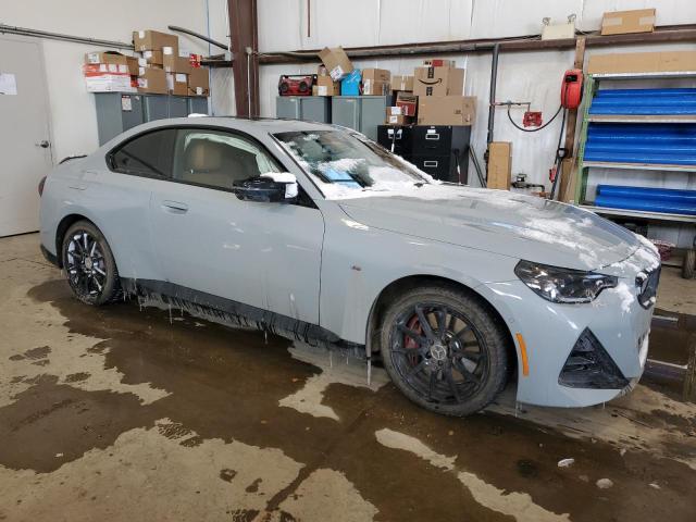 3MW53CM04R8E48220 - 2024 BMW M240XI GRAY photo 4