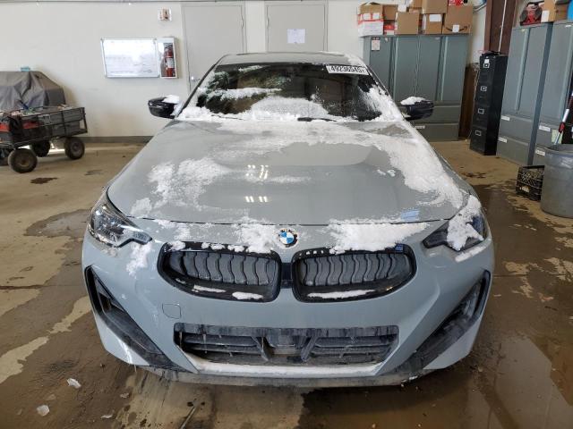 3MW53CM04R8E48220 - 2024 BMW M240XI GRAY photo 5