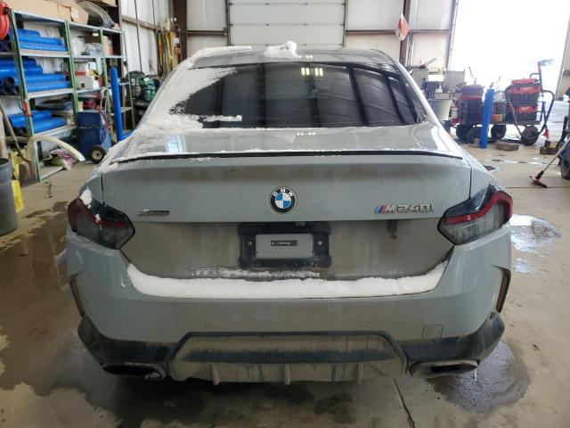 3MW53CM04R8E48220 - 2024 BMW M240XI GRAY photo 6
