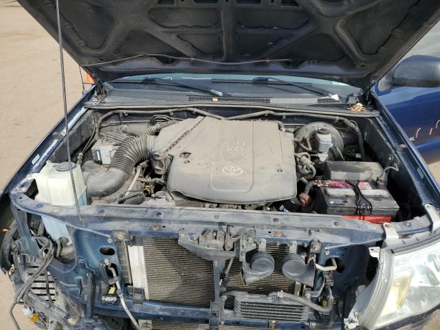 5TEUU42N35Z017193 - 2005 TOYOTA TACOMA ACCESS CAB ლურჯი ფოტო 11